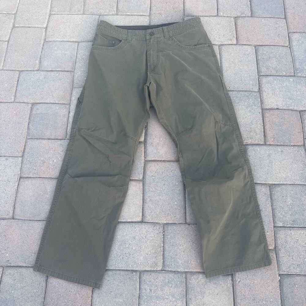 Kuhl Revolvr Pant Mens 32 Olive Khaki Tactical Hiking Travel Pants EUC